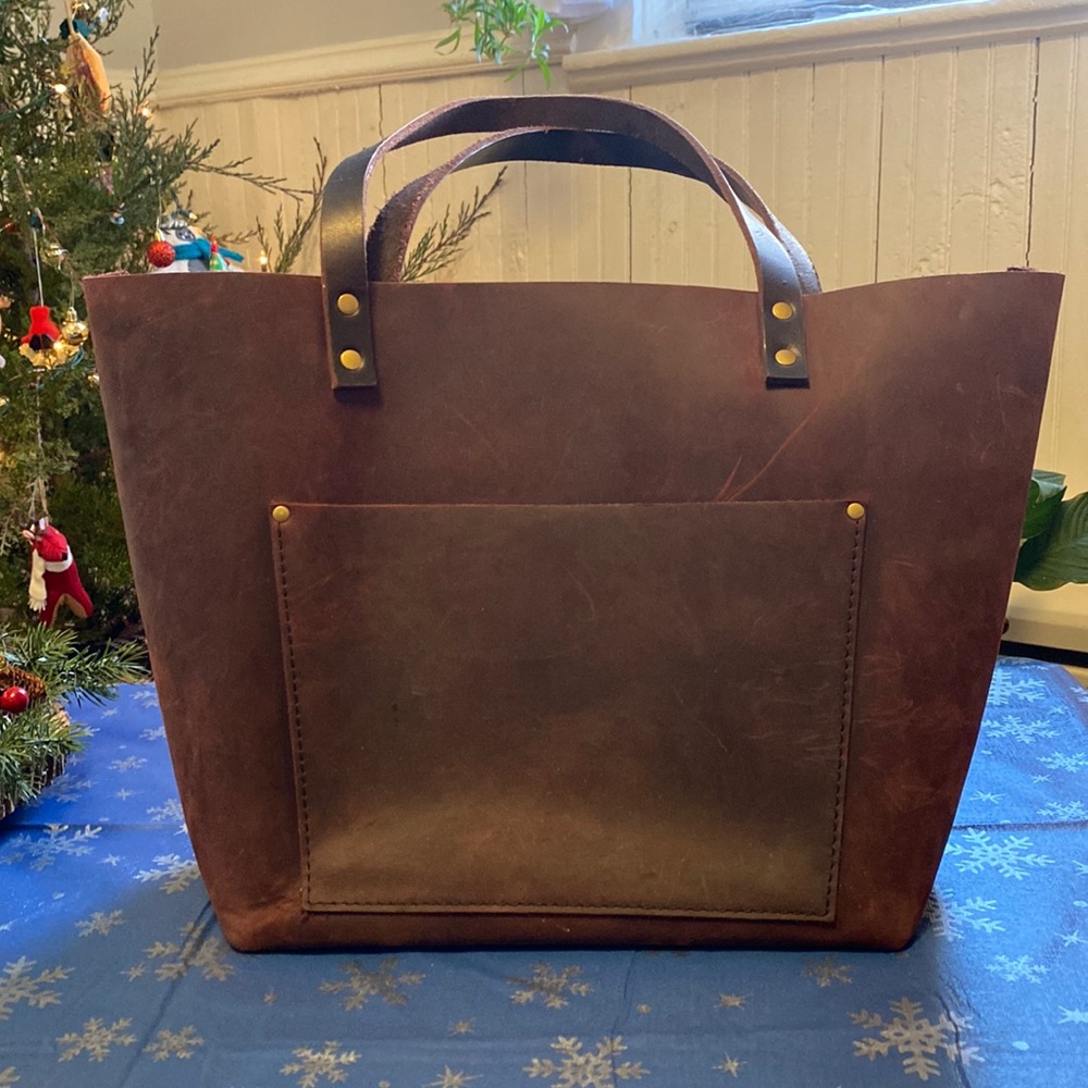 Portland Leather Goods tote